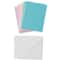 Glitter Pastel Cards & Envelopes by Recollections™, 4.25" x 5.5"